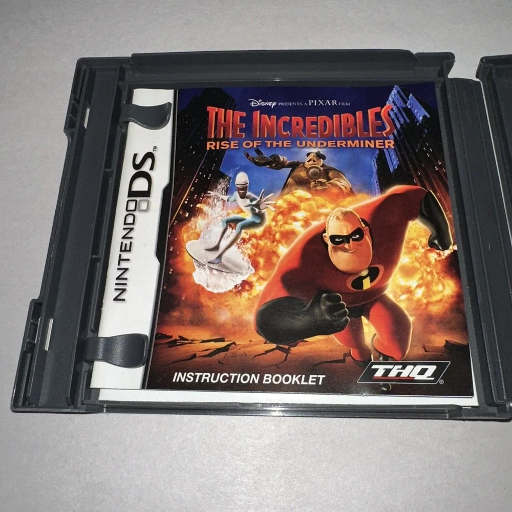 The Incredibles: Rise of the Underminer (Nintendo DS 2004) CIB Complete